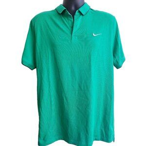 Nike Golf Men's Dry Washed Polo Lucid Green Size M